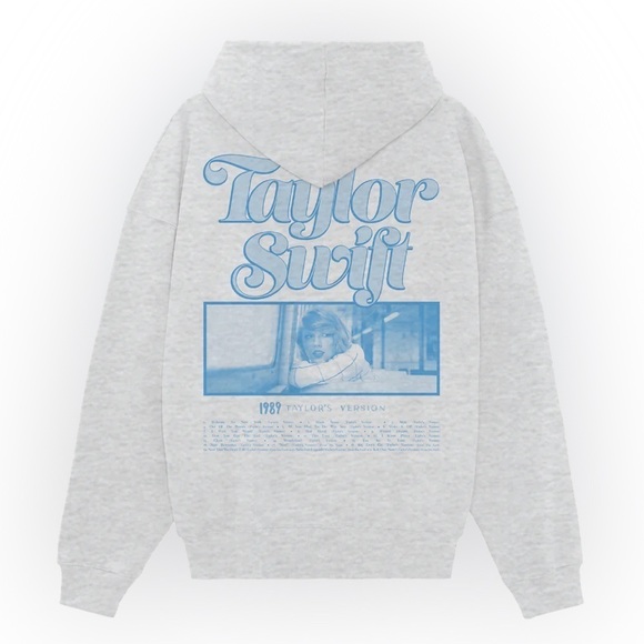 Taylor Swift Tops - Taylor Swift 1989 TV hoodie from the vault photo sweatshirt merch version blue